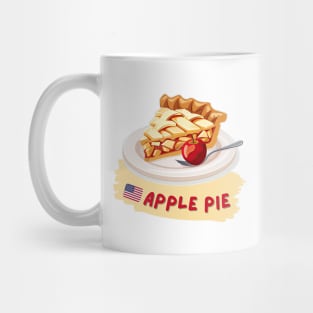 Apple pie | Traditional American cuisine Mug